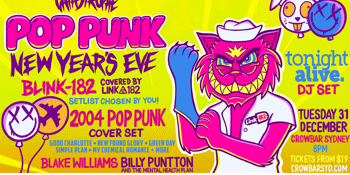 Catastrophe Pop Punk New Year's Eve