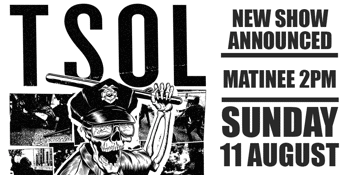T.S.O.L. & Coffin at Vinnies (Matinee Afternoon Show)