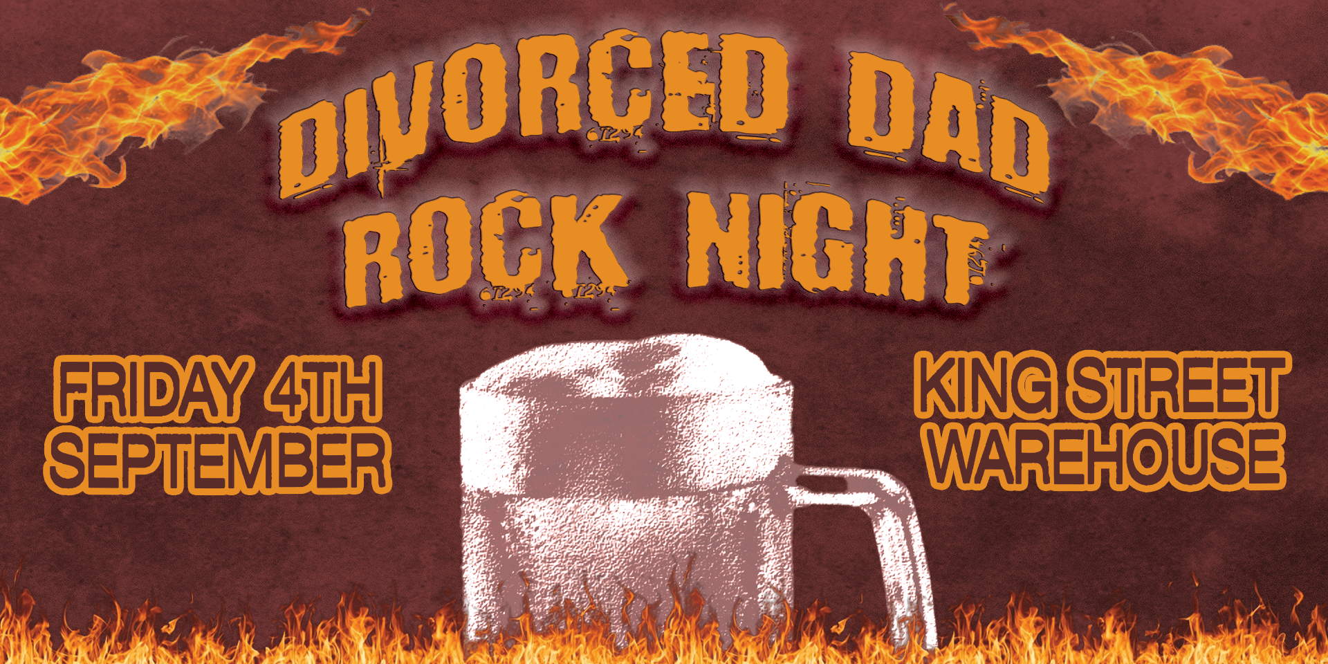 DIVORCED DAD ROCK NIGHT - Newcastle