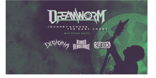 Dreamworm - Journey Across The East Coast Geelong live at Medusa Bar - Concert poster
