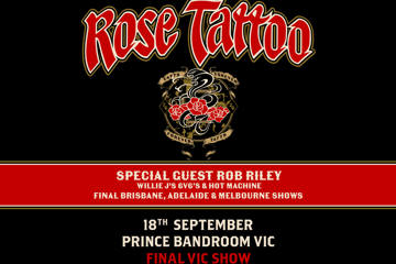 ROSE TATTOO: Final Victorian Show
