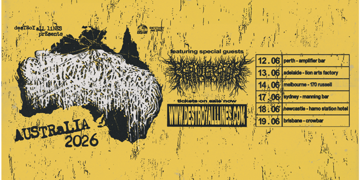 Sanguisugabogg Australian Tour 2026