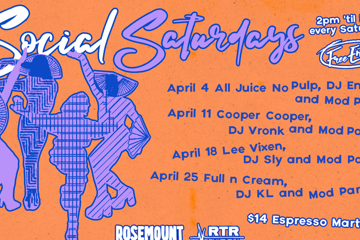 Rosemount Hotel X RTRFM Social Saturdays April