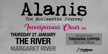 Alanis – The Morissette Journey (A Tribute to Alanis Morissette) | Margaret River