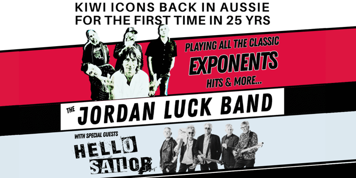 Jordan Luck Band | Who Loves Who the Most Aussie Tour LIVE | Special Guest: Hello Sailor