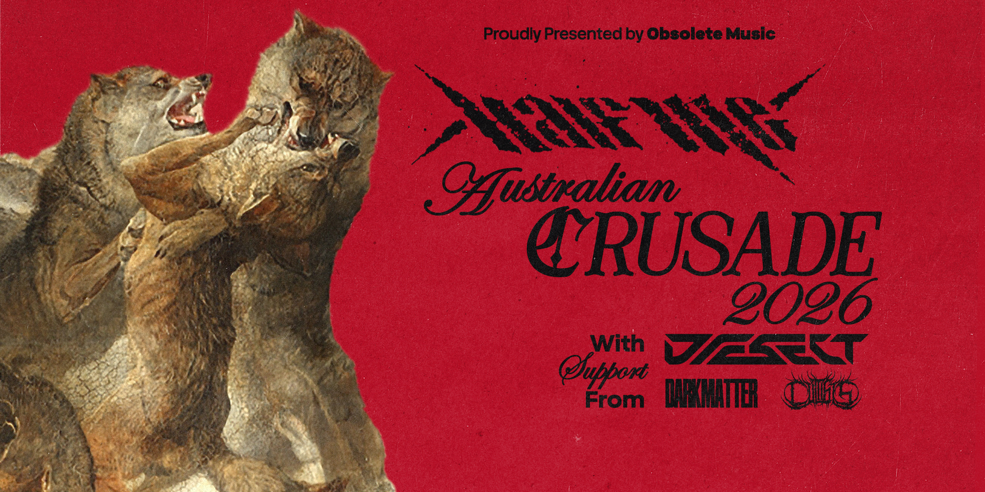 Half Me "Crusade" Australian Tour