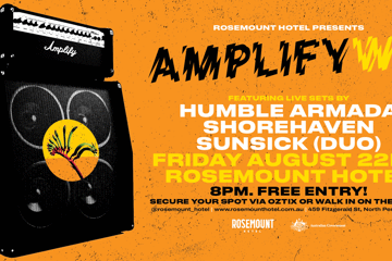 Amplify WA: Humble Armada, Shorehaven & Sunsick (duo)