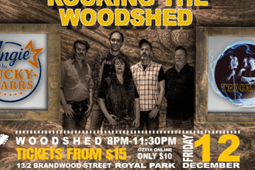 Angie & The Lucky Starrs Band Rocks Woodshed