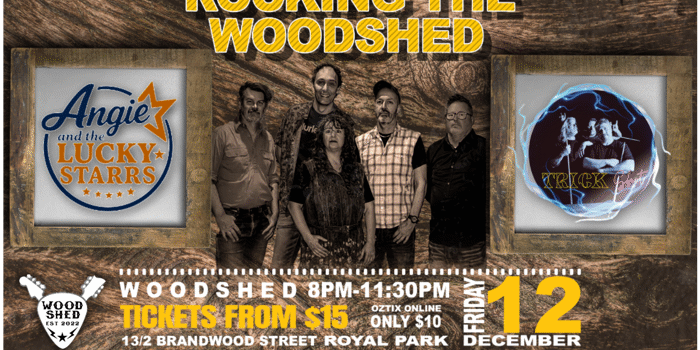 Angie & The Lucky Starrs Band Rocks Woodshed
