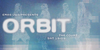 EMAS UWA pres. ORBIT poster