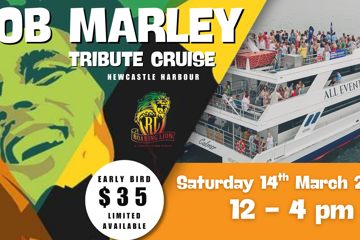 Bob Marley Tribute Cruise on Newcastle Harbour! - 12pm to 4pm