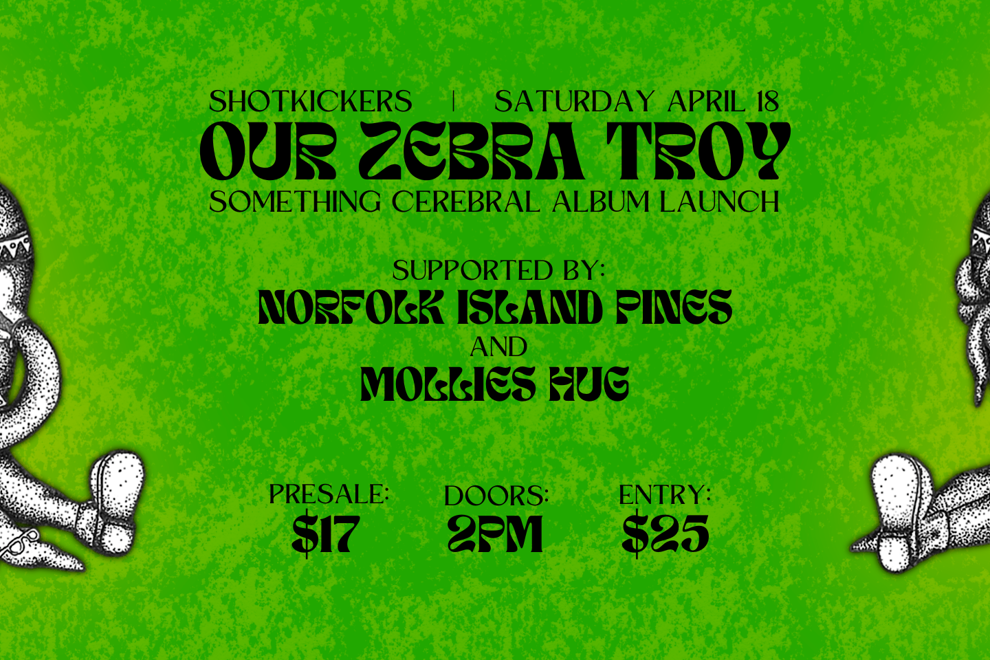 Our Zebra Troy - "Something Cerebral" Album Launch