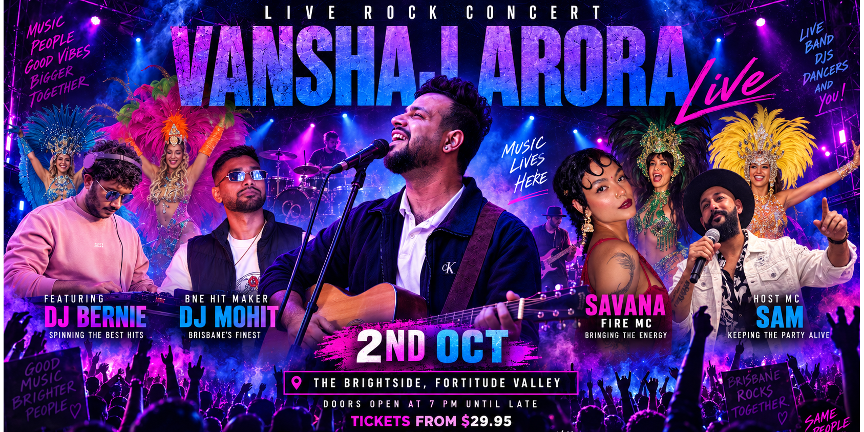 VANSHAJ ARORA LIVE Rock Concert!