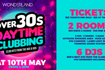 OVER 30s DAYTIME CLUBBING