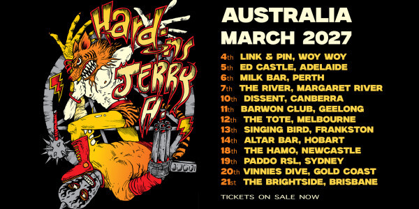 Hard-Ons with Jerry A  — Brisbane