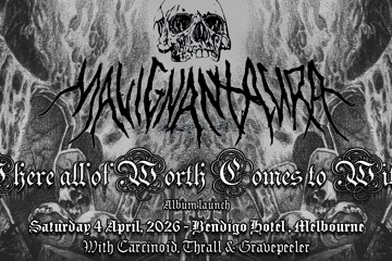 Malignant Aura (QLD) - Where All of Worth Comes to Wither - Album Launch