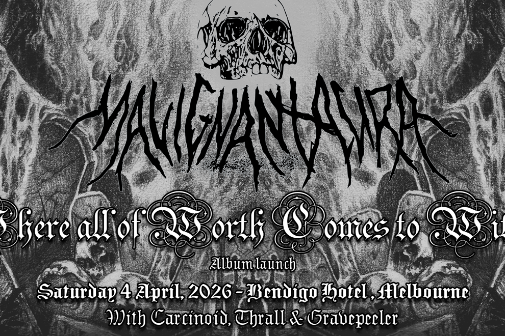 Malignant Aura (QLD) - Where All of Worth Comes to Wither - Album Launch