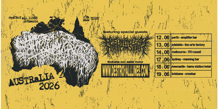 Sanguisugabogg Australian Tour 2026