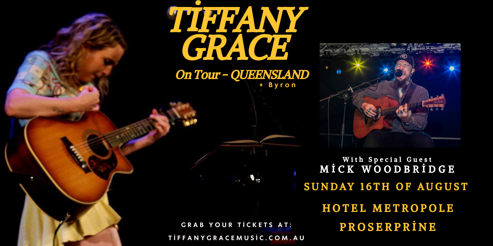 Tiffany Grace - Ripples in Time Tour 2026