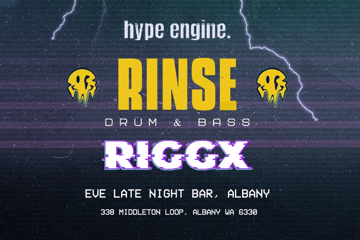 Hype Engine Presents: RINSE ft. RIGGX – Albany's Biggest Drum & Bass Night