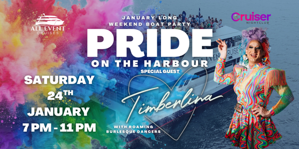 Pride on the harbour | Summer Party Edition poster