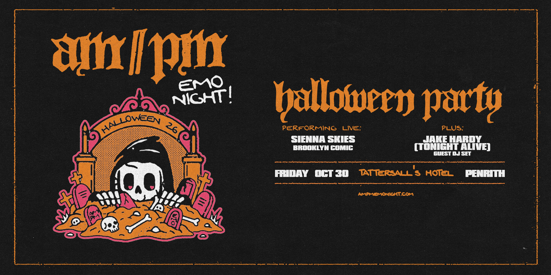 am//pm emo night halloween: penrith