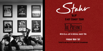 STAHR’s ‘BLIP’ east coast tour