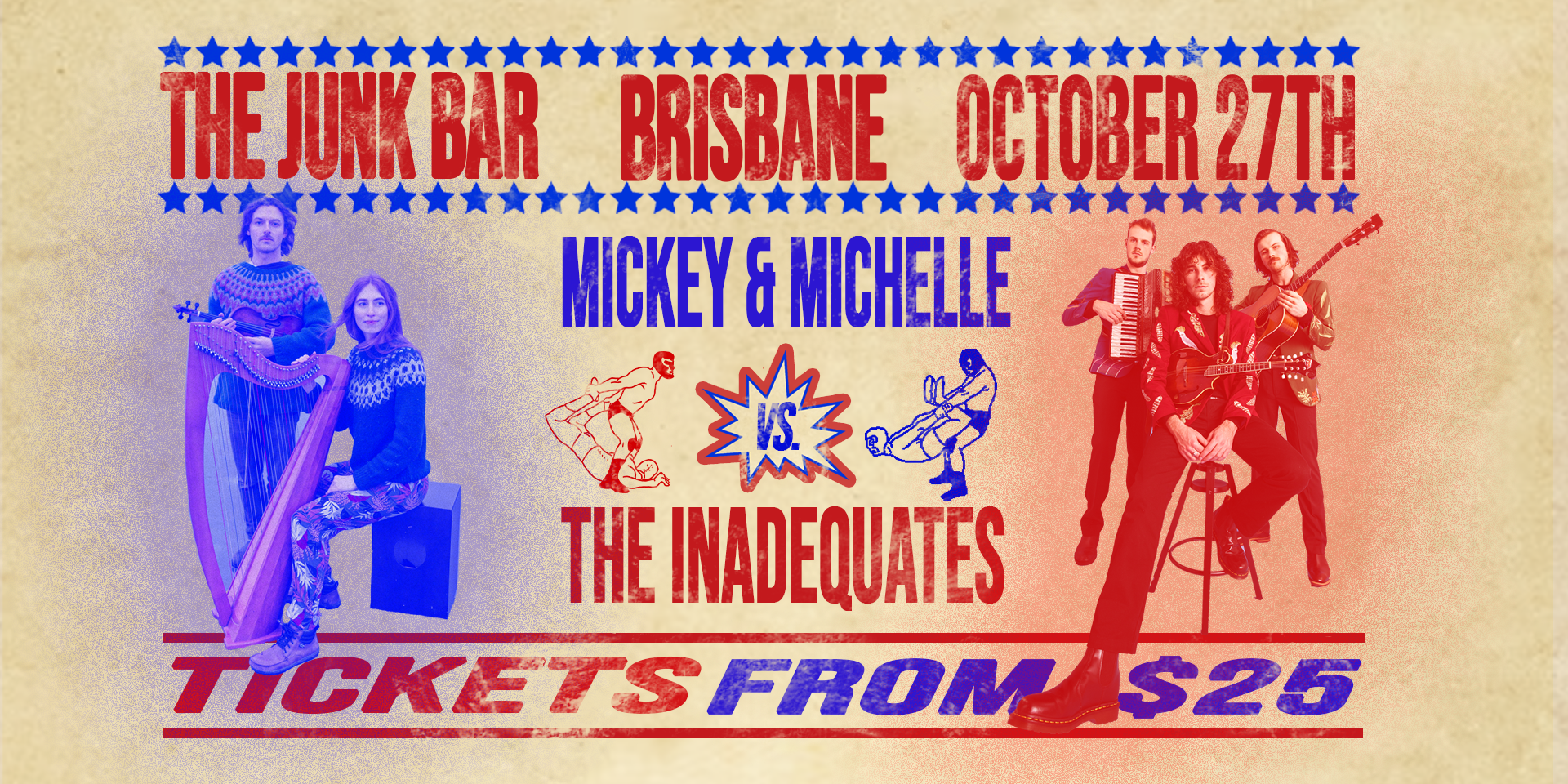 The Inadequates x Mickey & Michelle SMACKDOWN