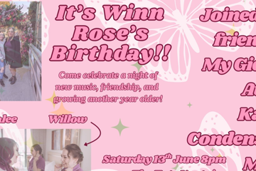 It's Winn Rose's Birthday! w/ Friends: My Giddy Aunt, Kash, & Condensed Milk