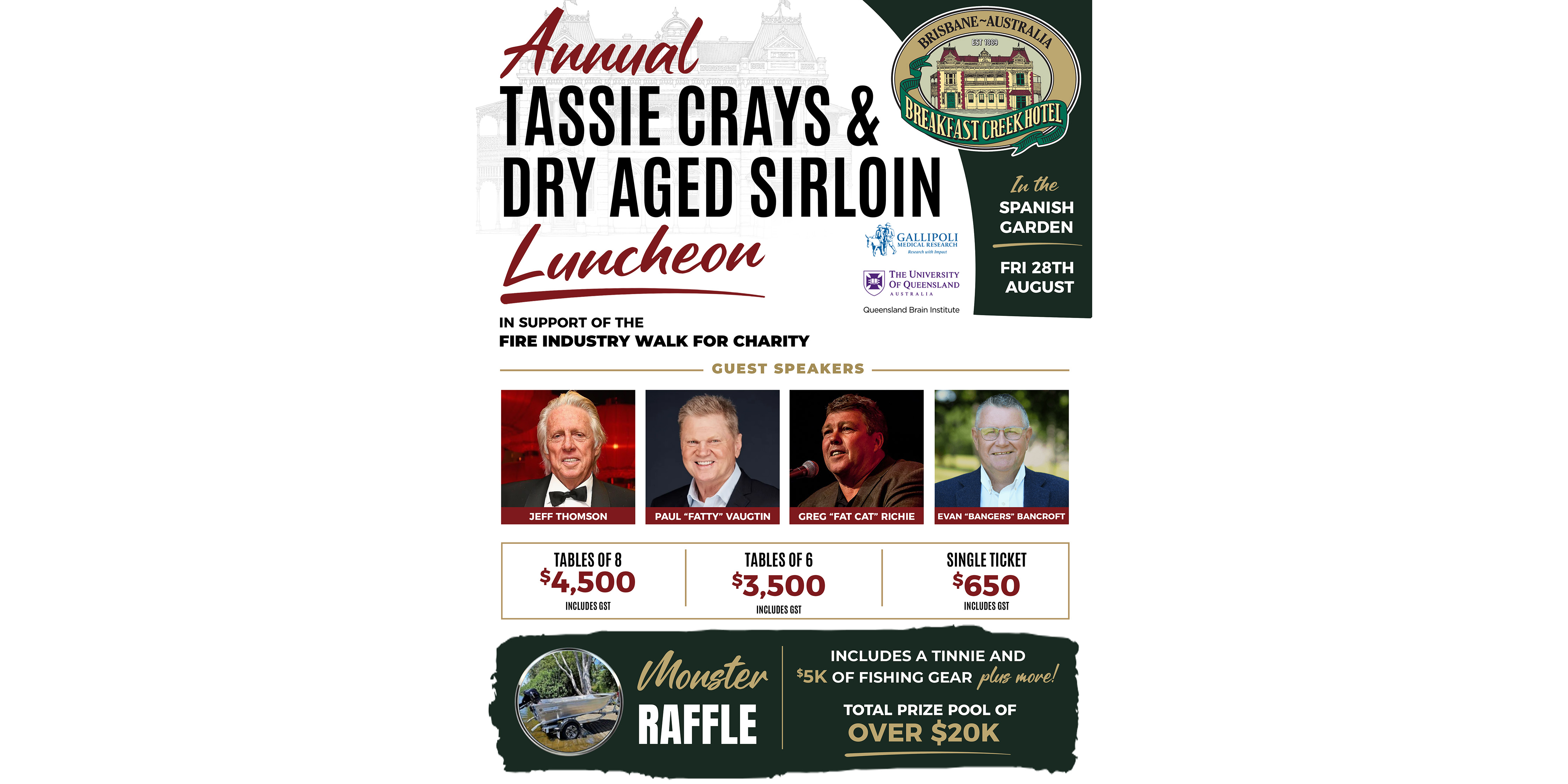 Annual Tassie Crays Luncheon