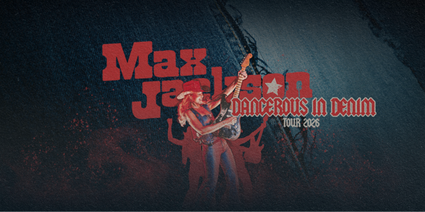 Max Jackson - Dangerous in Denim Australian Tour live at Hallam Hotel - Concert poster