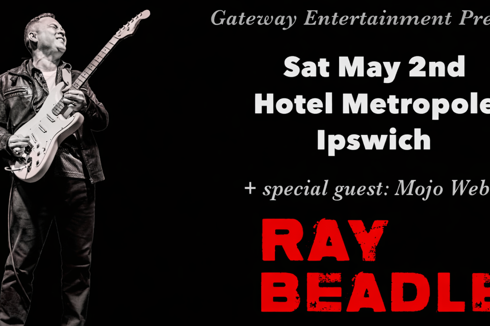 Ray Beadle at Hotel Metropole Ipswich