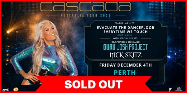 Cascada – 2026 Australian Headline Tour live at The Court Hotel - Concert poster
