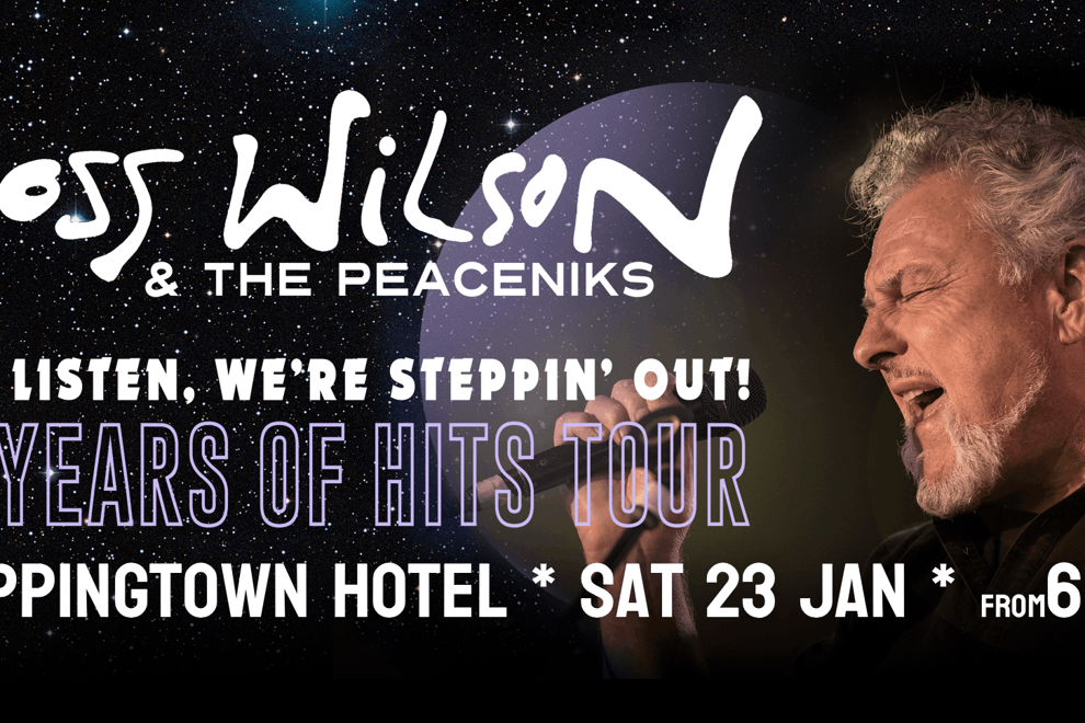 Ross Wilson & the Peaceniks - 50 years of Hits Tour