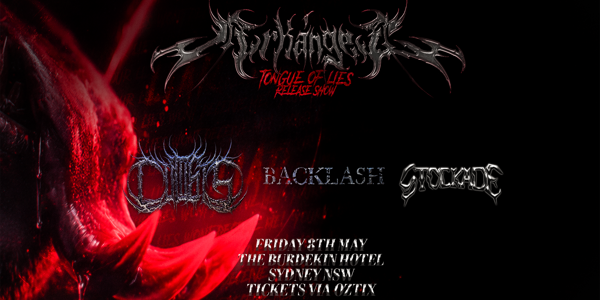 Arkangel New South Wales Weekender w/ Cultists, Backlash + Stockade live at Burdekin Hotel in Darlinghurst on May 08, 2026 - Concert poster