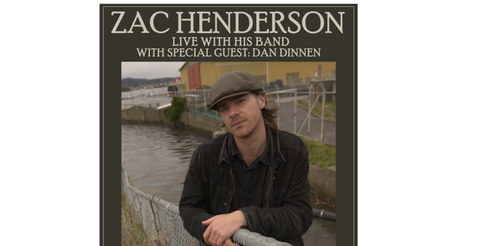 Zac Henderson - Change The Tides Tour