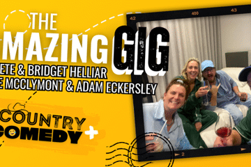 The Amazing Gig: Pete & Bridget Helliar and Brooke McClymont & Adam Eckersley