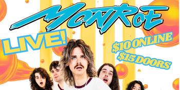 FRIDAY JUNE 12 — MONROE TAKE OVER THE TOTE UPSTAIRS WITH SPECIAL GUESTS THE PEARLIES AND SUPA LUCIA 💋⚡