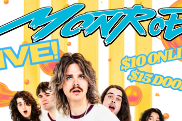FRIDAY JUNE 12 — MONROE TAKE OVER THE TOTE UPSTAIRS WITH SPECIAL GUESTS THE PEARLIES AND SUPA LUCIA ???
