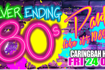 Never Ending 80s – Party Like Its 1989