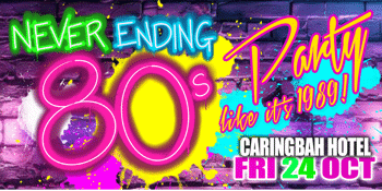 Never Ending 80s – Party Like Its 1989