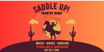 SADDLE UP! Country Night