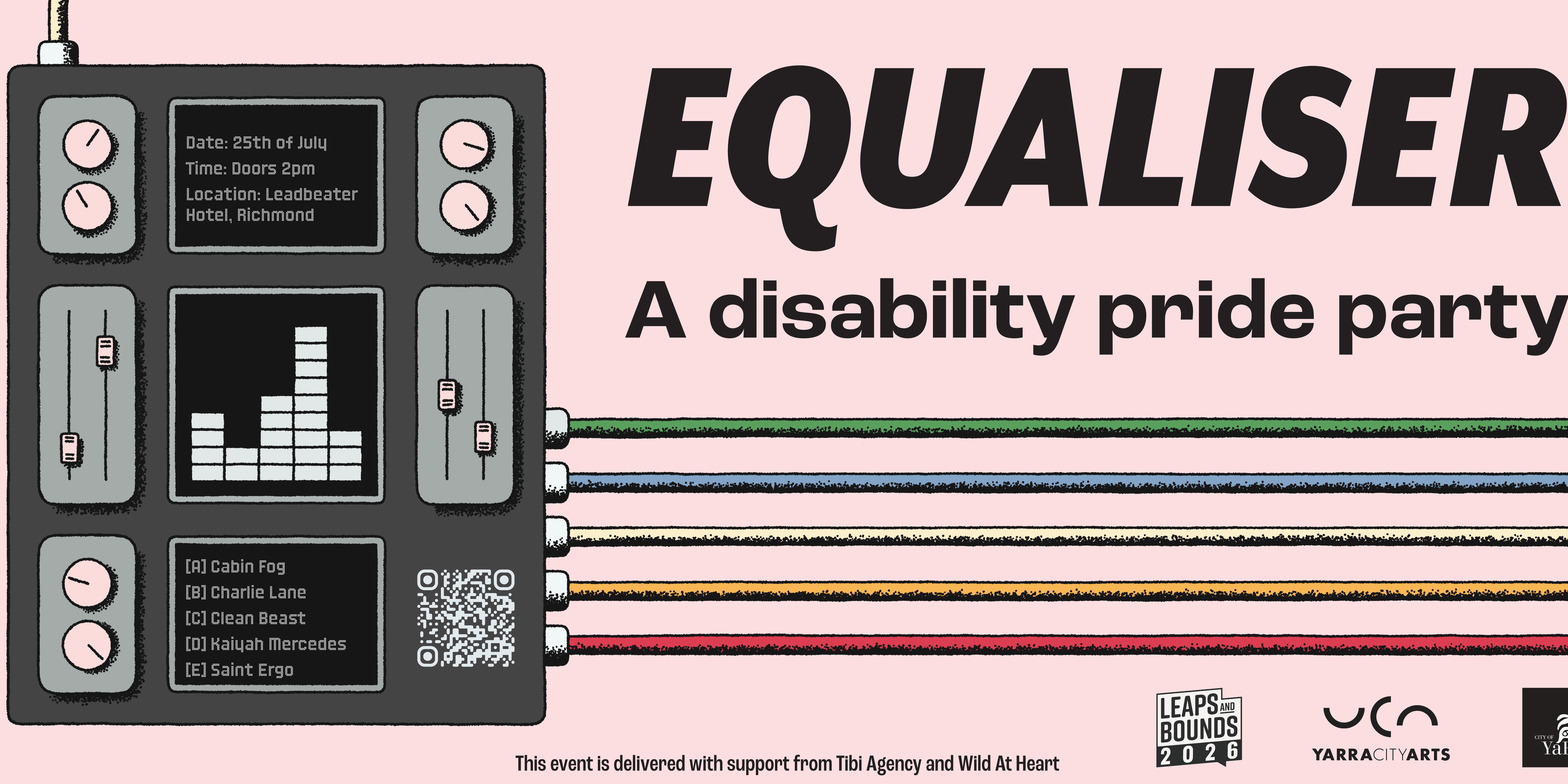 Equaliser: A Disability Pride Party