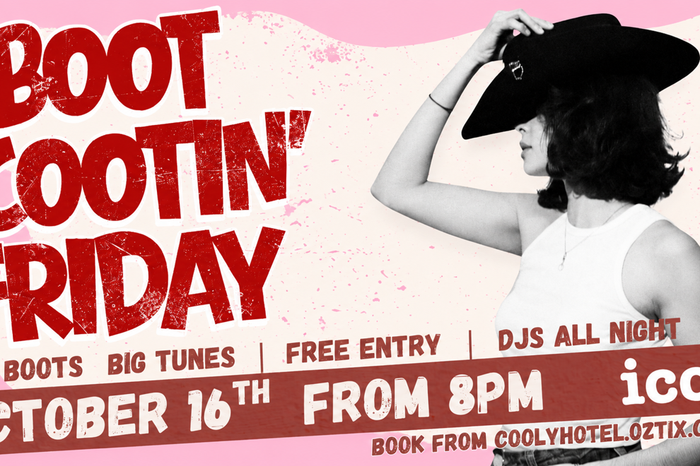 BOOT SCOOTIN’ FRIDAY at The Icon
