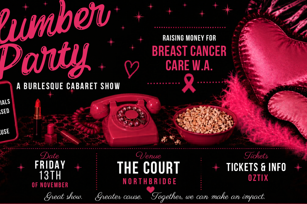 Slumber Party: Raising Money for Breast Cancer Care WA