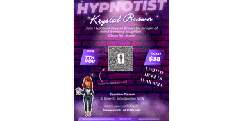 Comedy Hypnotist Krystal Brown