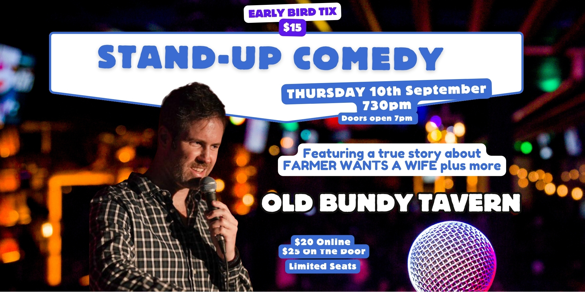 Stand-up Comedy in Bundaberg