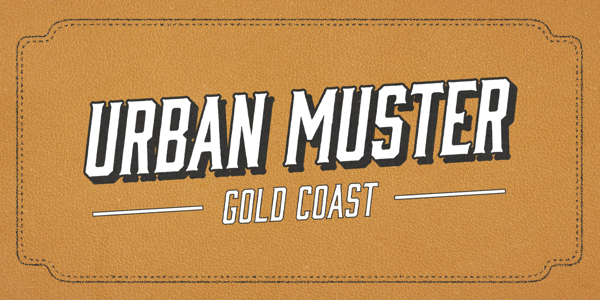 Urban Muster Gold Coast Ft Austin Mackay poster