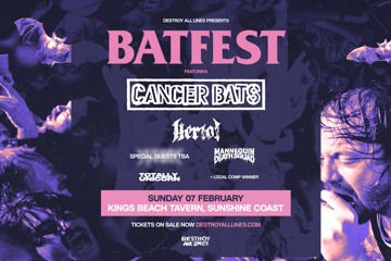 Cancer Bats | Give Me Dirt Australia | BAT FEST | Sunshine Coast