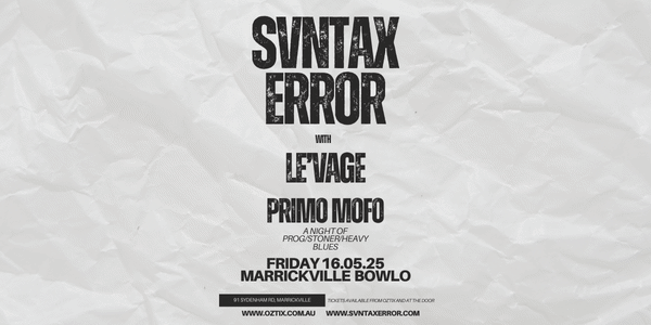 Event image for Svntax Error